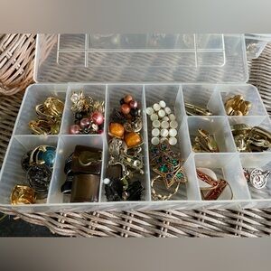 Clip Earring Lot - Over 25 Pairs
